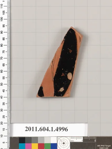 Terracotta fragment of a kylix (drinking cup)