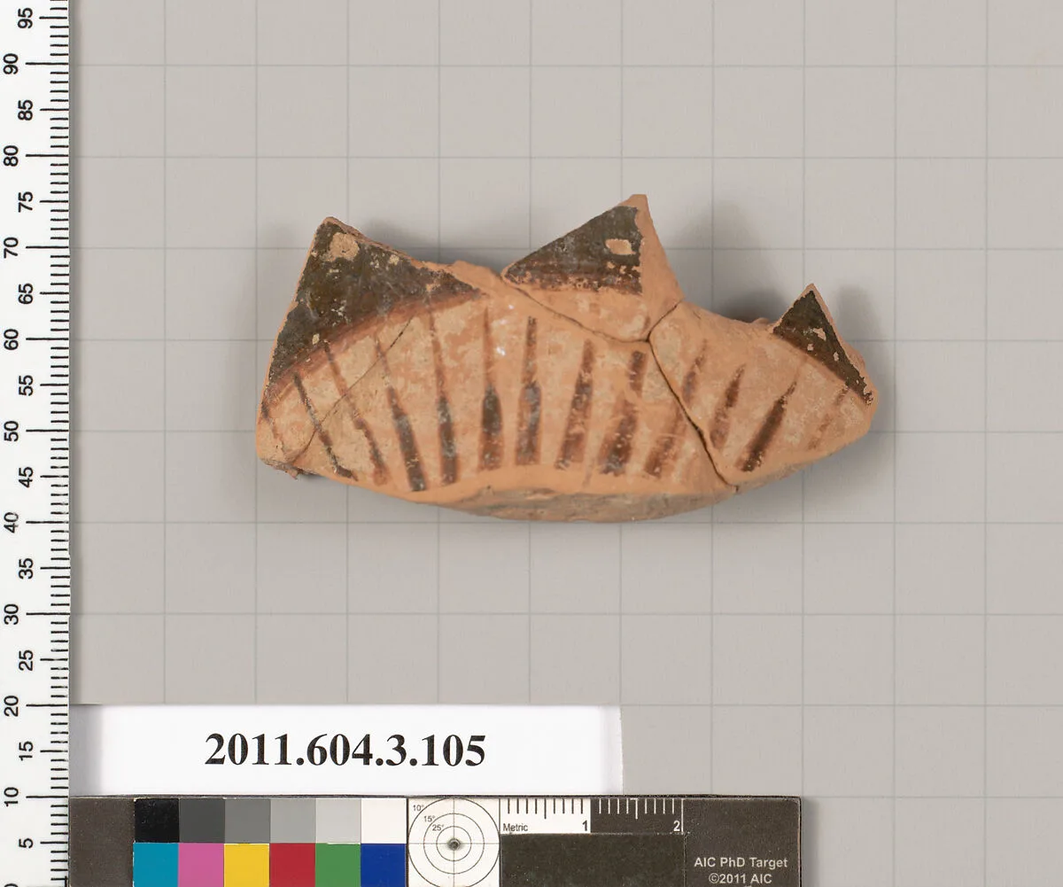 Terracotta fragment of an amphora (jar) — Unknown