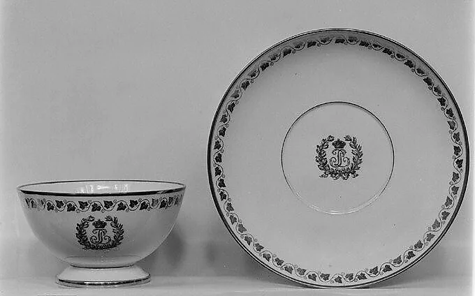 Cup and saucer — Sèvres Manufactory