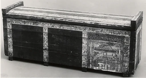 Inner rectangular coffin of Hapiankhtifi