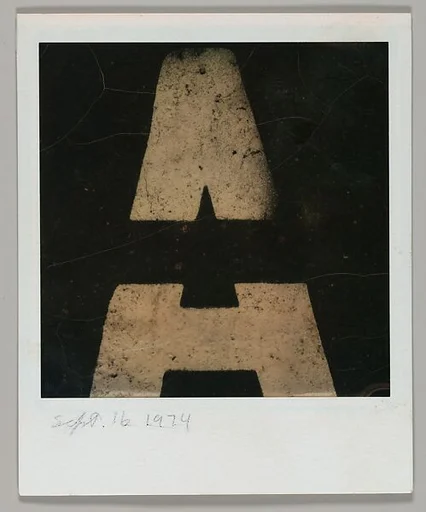 [Detail of Street Lettering]