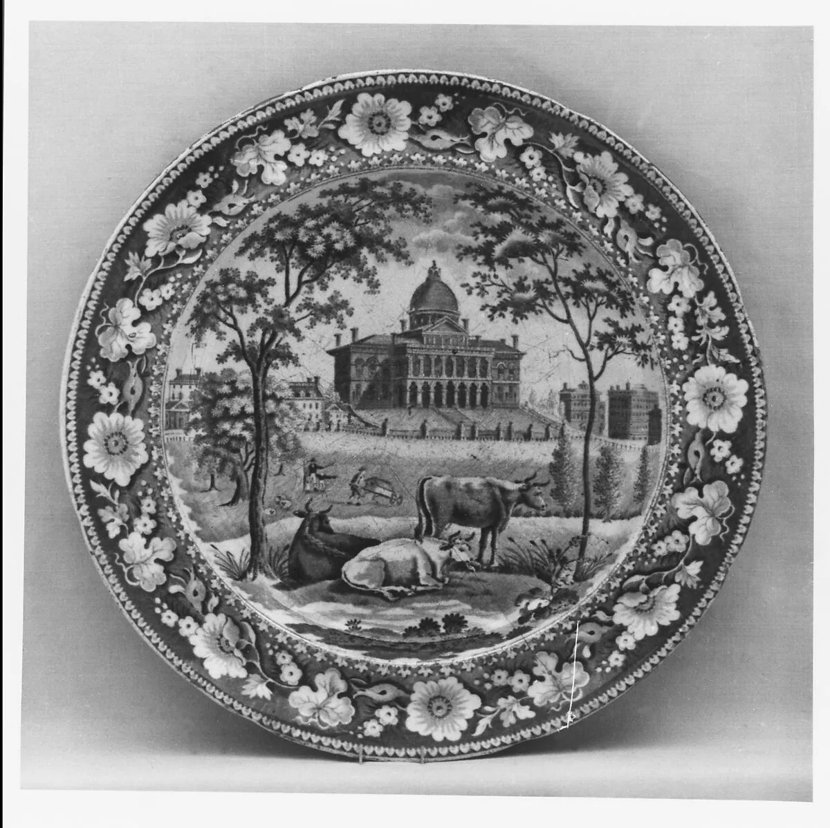 Plate — John Rogers & Son
