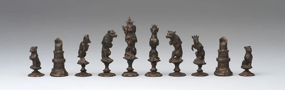 Chessmen (32) — E. G. Zimmerman Company, Hanau