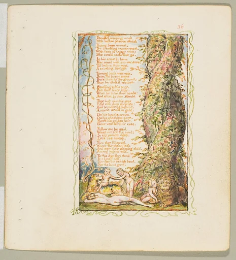 Songs of Experience: The Little Girl Found (second plate)
