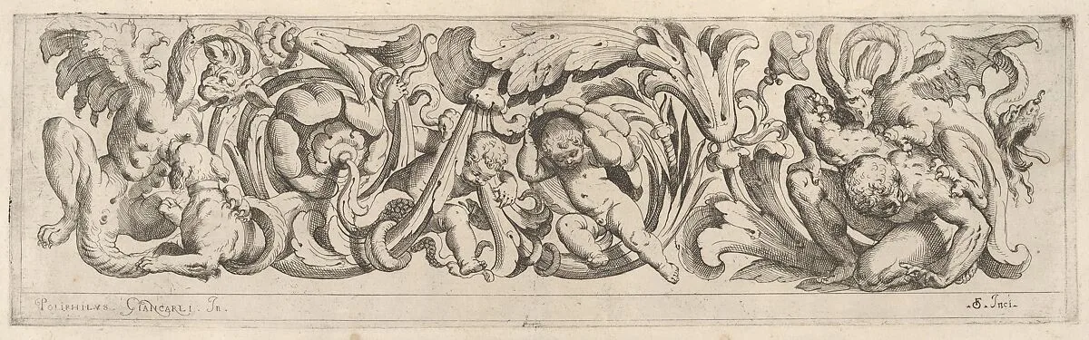Disegni Varij di Polifilo Zancarli (Friezes) — Polifilo Giancarli|Odoardo Fialetti