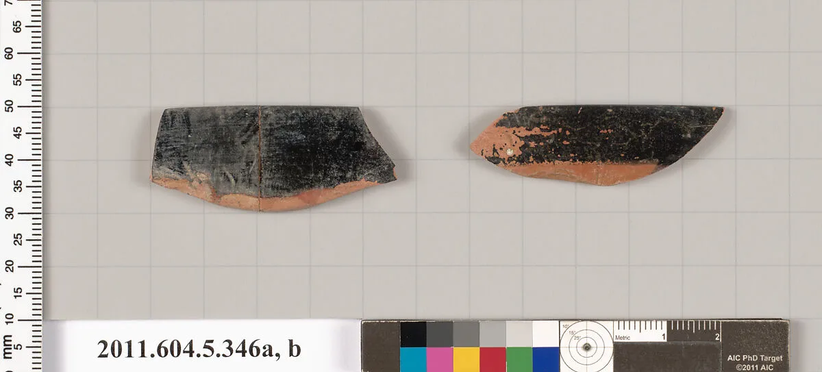 Terracotta rim fragments of kylikes (drinking cups) — Unknown