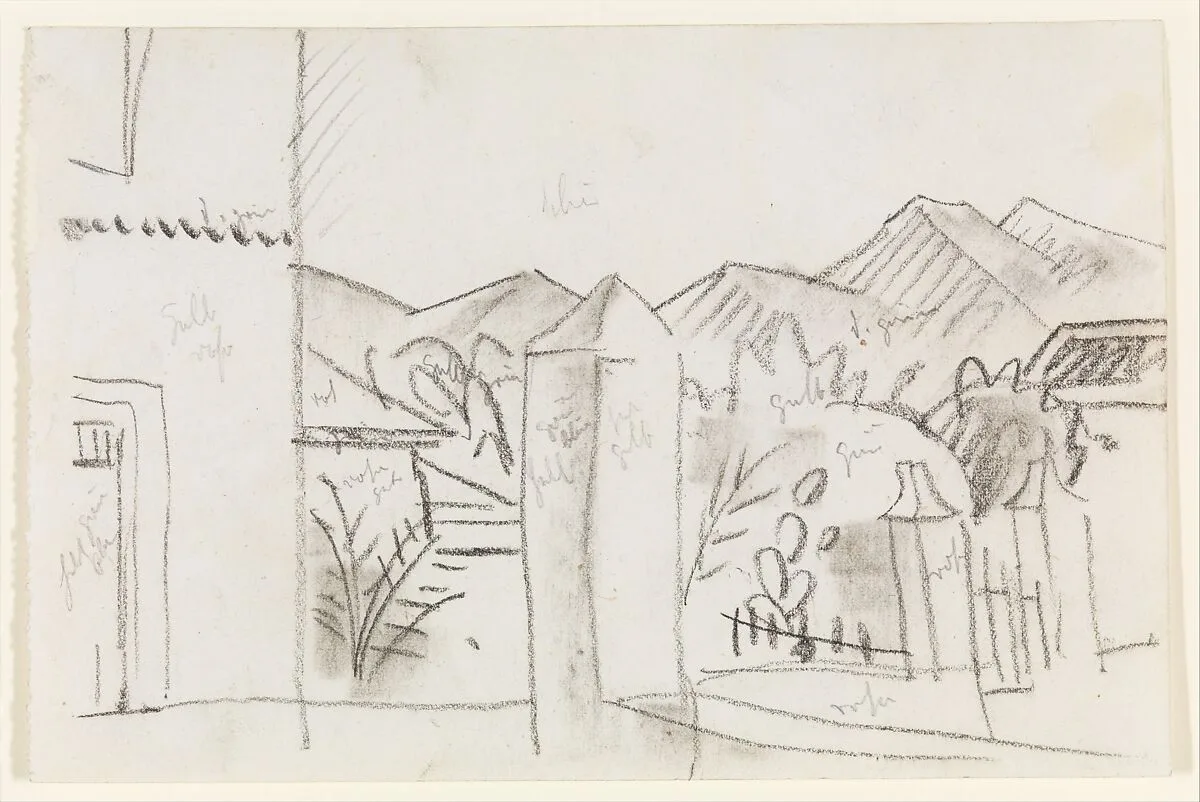 Tunisian View — August Macke