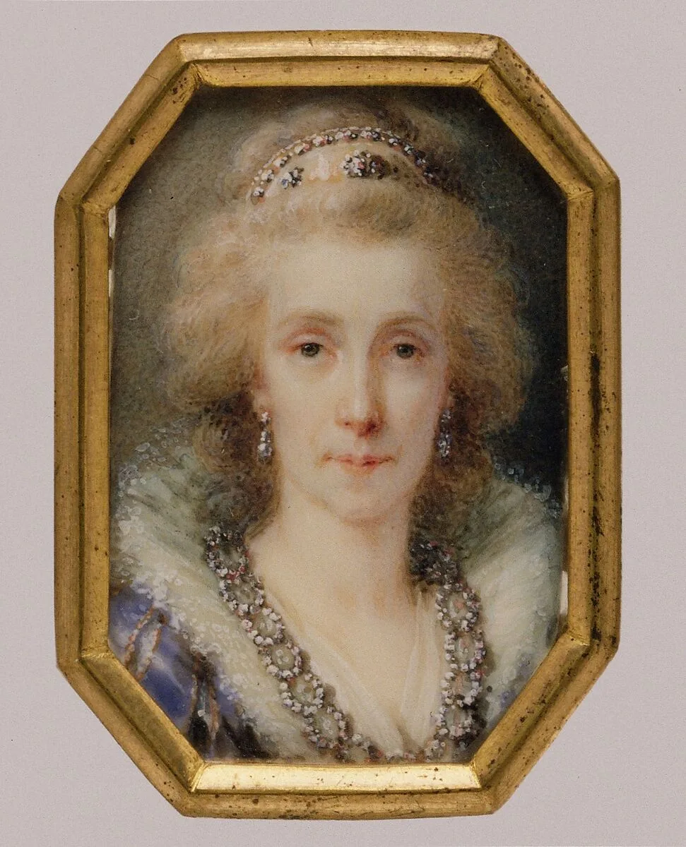 Maria Louisa (1745–1792), Holy Roman Empress, German Queen, Queen of Hungary and Bohemia, and Grand Duchess of Tuscany — Heinrich Friedrich Füger