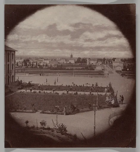 Asile impériale de Vincennes, vue de Charenton