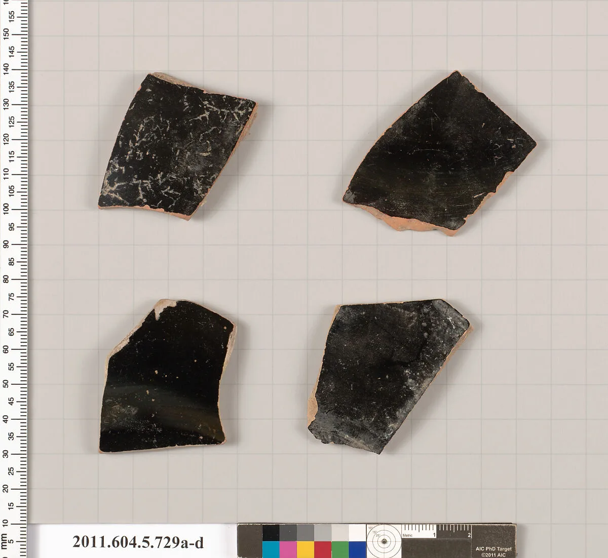 Terracotta fragments of kylikes (drinking cups) — Unknown