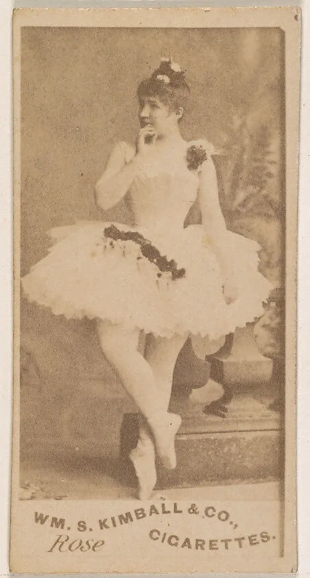Miss Rose, from the Actresses series (N203) issued by Wm. S. Kimball & Co. — William S. Kimball & Company