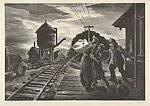 Morning Train — Thomas Hart Benton