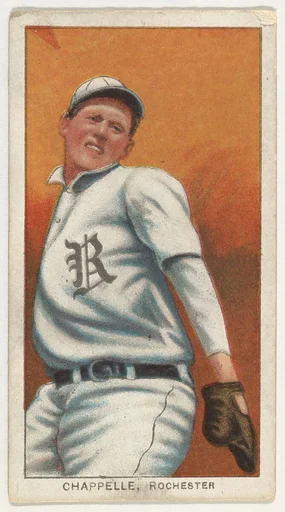 Chappelle, Rochester, Eastern League, from the White Border series (T206) for the American Tobacco Company