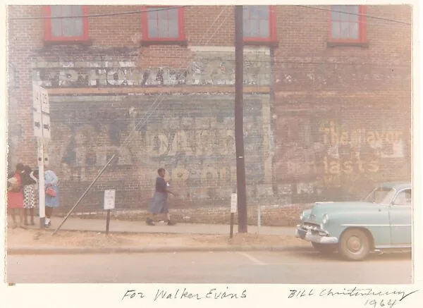 Wall, Marion, Alabama — William Christenberry