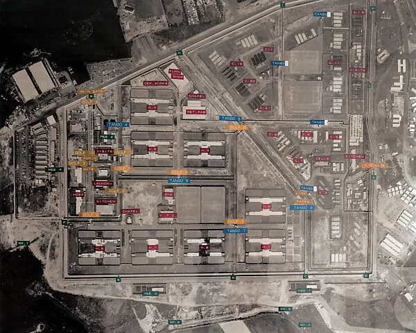 The Maze/Long Kesh Prison: Aerial View — Donovan Wylie