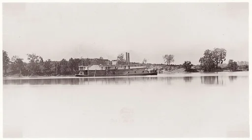 U.S. Gunboat at Kingston Gap