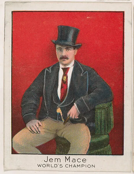 Jem Mace, from the Champion Athlete and Prize Fighter series (T220), issued by Mecca and Tolstoi Cigarettes — Tolstoi Cigarettes|Mecca Cigarettes
