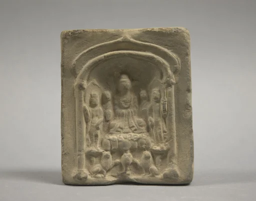南北朝 佛造像磚|Votive tablet