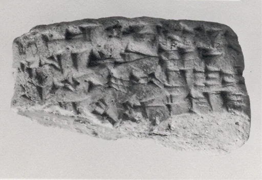 Cuneiform tablet: commodity issues for offerings, Ebabbar archive