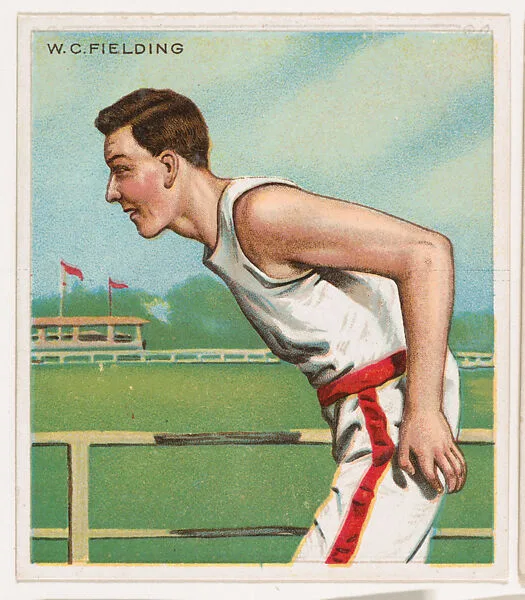 Warren C. Fielding, Track and Field, from Mecca & Hassan Champion Athlete and Prize Fighter collection, 1910 — Mecca Cigarettes