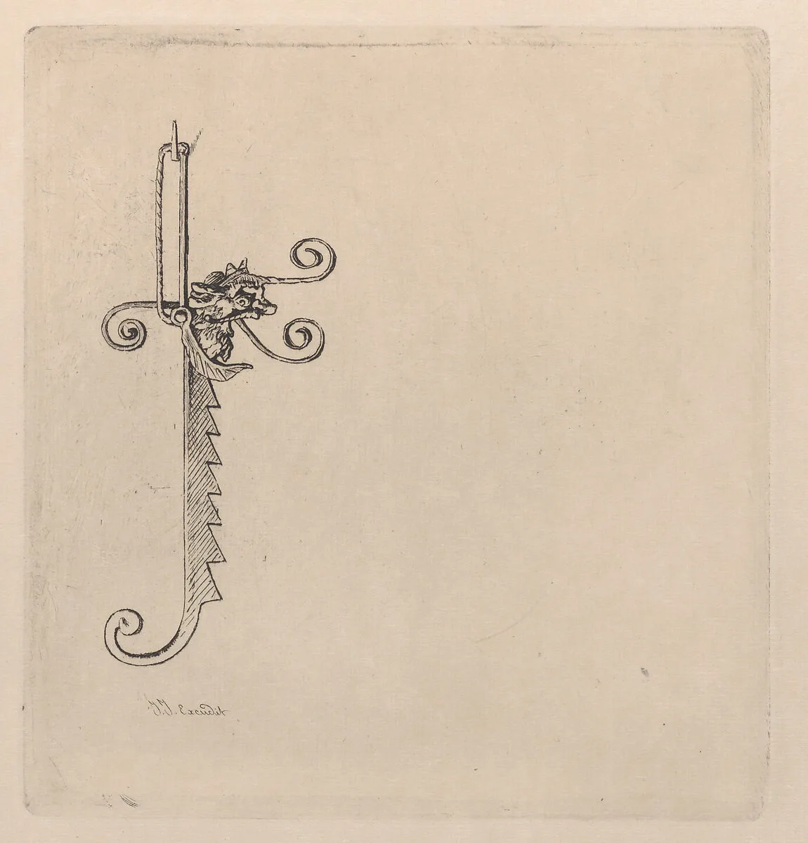 Invitation to a House Warming Party — Jules-Ferdinand Jacquemart