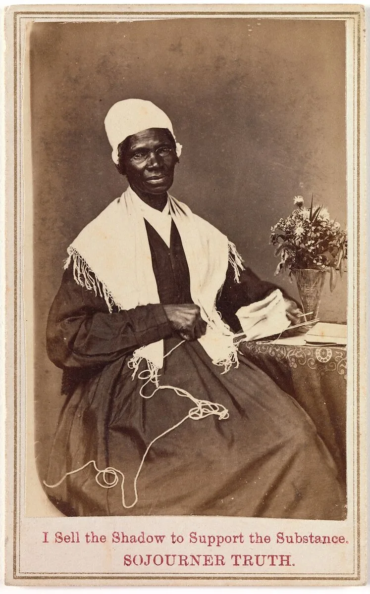 Sojourner Truth, "I Sell the Shadow to Support the Substance" — Unknown|Sojourner Truth