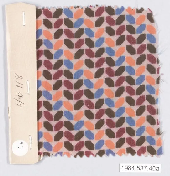 Textile samples, from the ¦Franko Prints¦ series — Joseph Urban|Frank Silk Mills, Inc.