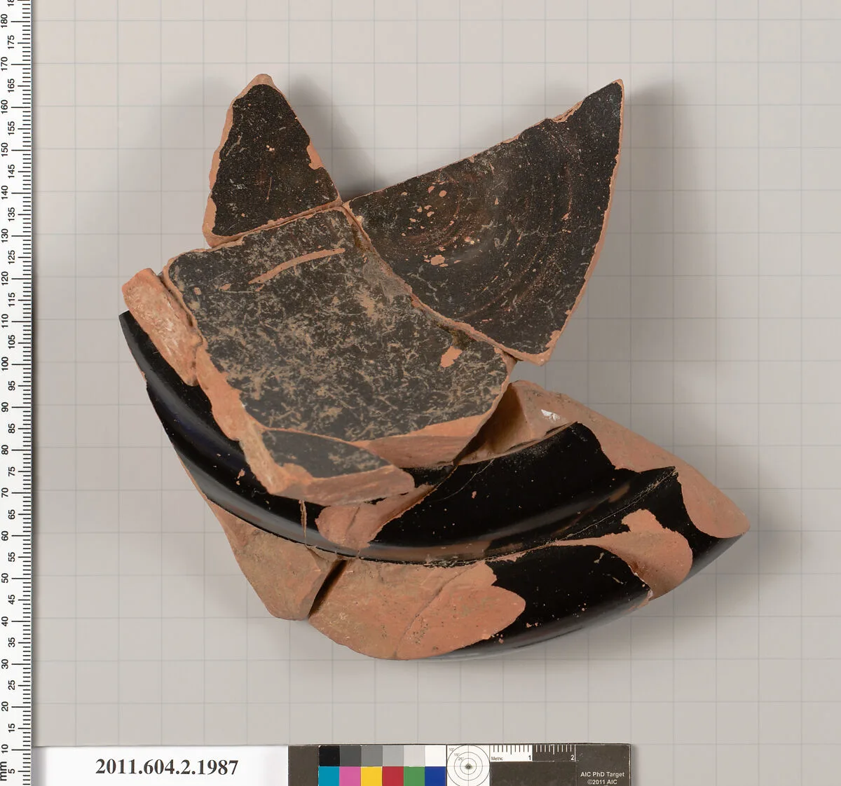 Terracotta fragment of a krater (bowl for mixing wine and water) — Unknown