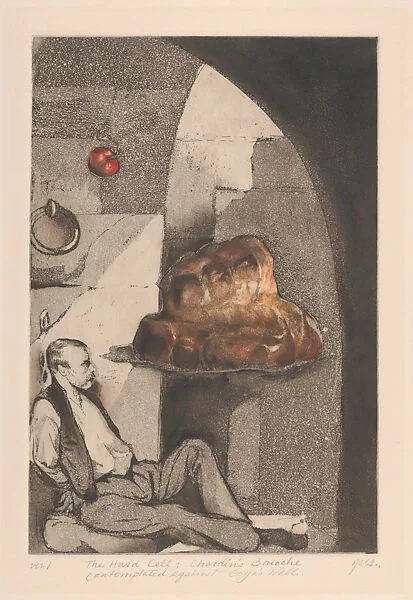 The Hard Cell: Chardin's Brioche Contemplated Against Goya's Wall — Joseph Goldyne