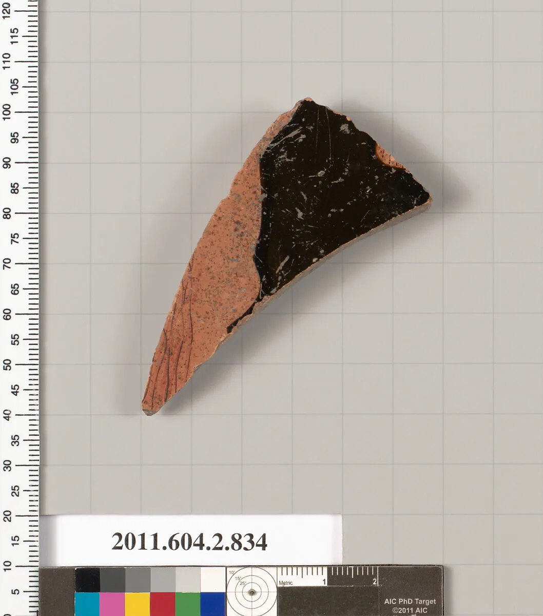 Terracotta fragment of a bell-krater (bowl for mixing wine and water) — Unknown