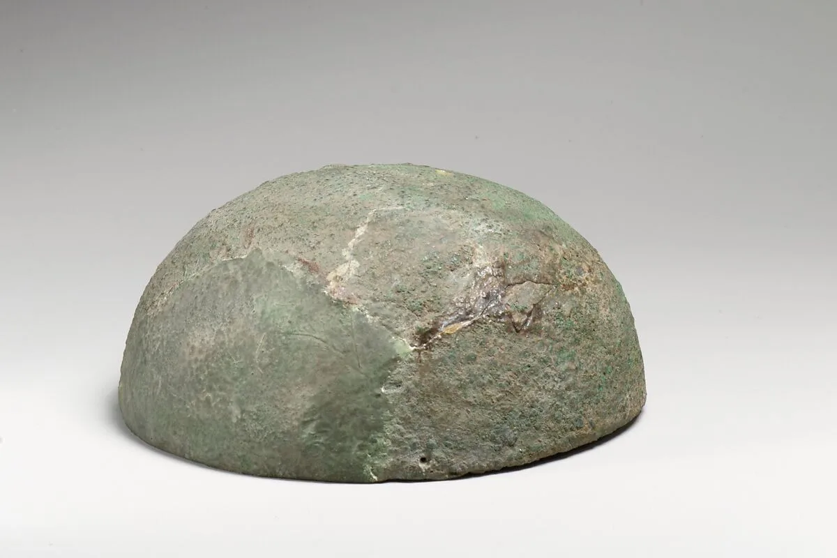 Bronze hemispherical bowl — Unknown