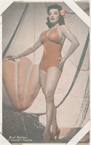 Beryl Wallace, Earl Carroll's Vanities Pin-up (W423) — Unknown