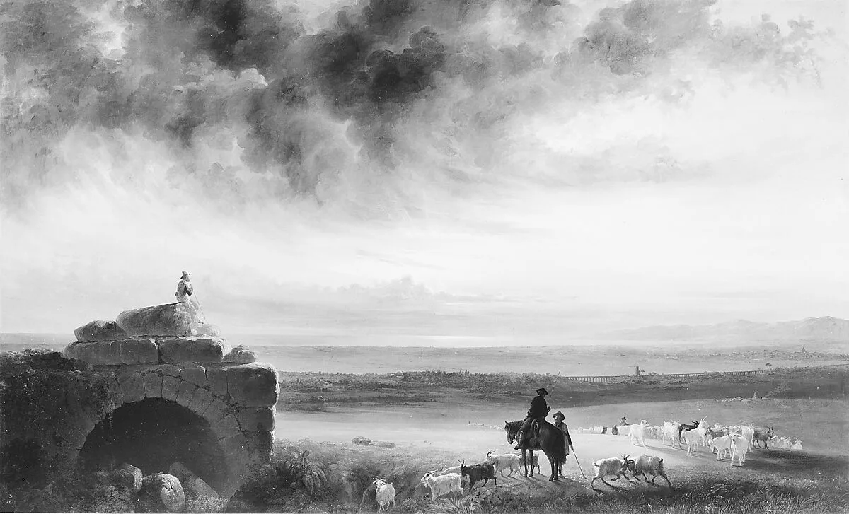 The Roman Campagna — John Gadsby Chapman