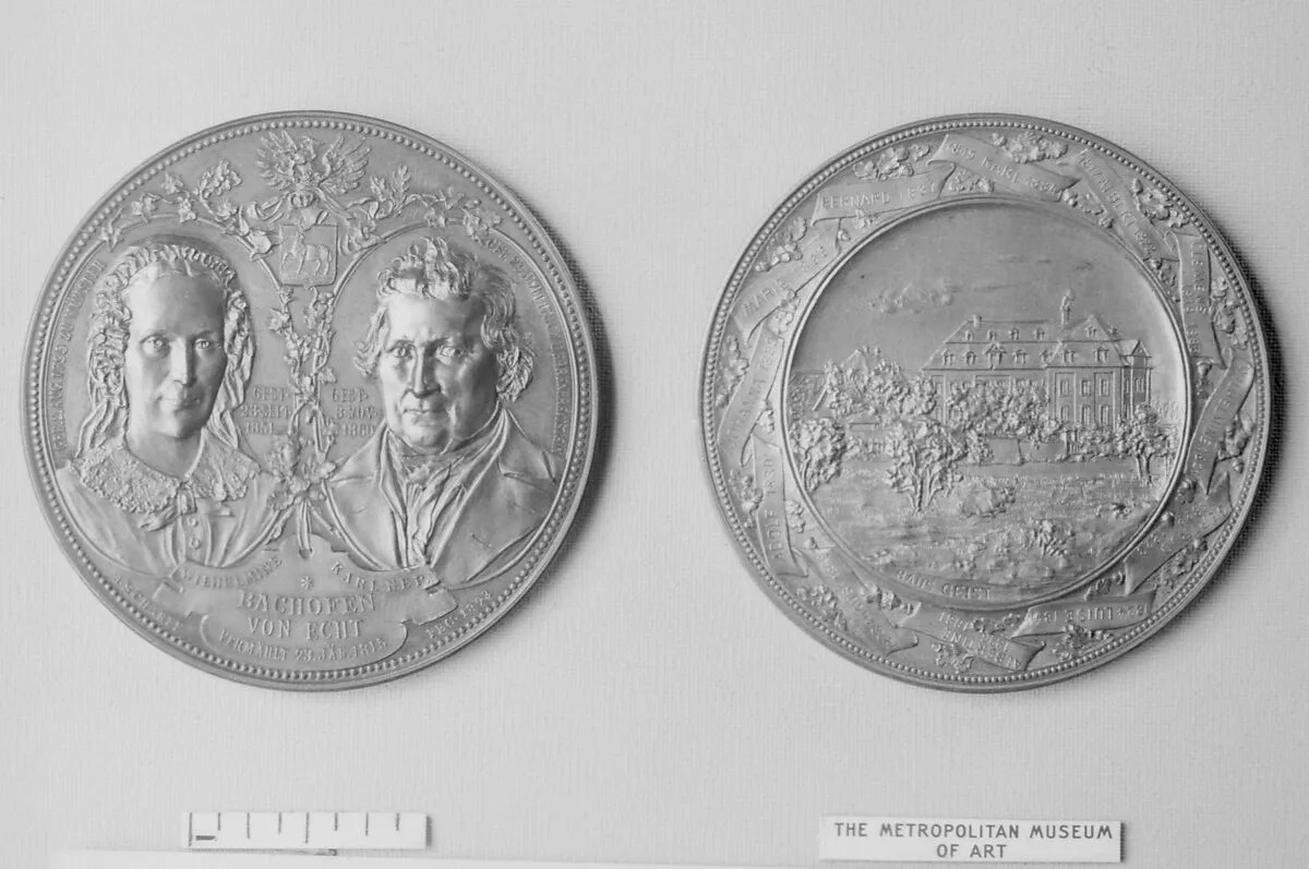 In Memory of Karl Nepomuk and Wilhelmine Bachofen von Echt, and Their Family — Anton Scharff