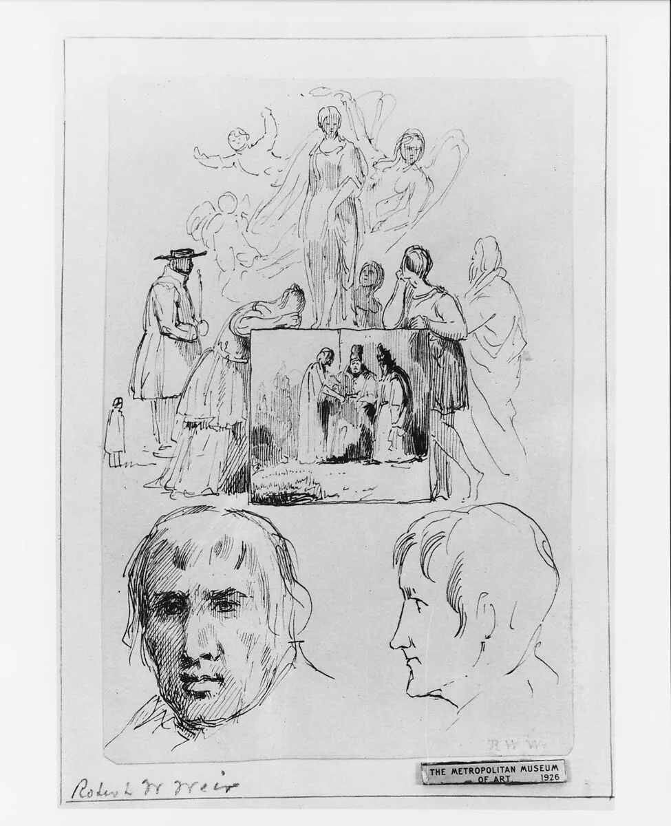 Sketches (from McGuire Scrapbook) — Robert Walter Weir