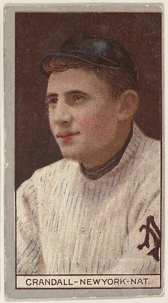 Otis Crandall, New York, National League, from the Brown Background series (T207) for the American Tobacco Company — American Tobacco Company