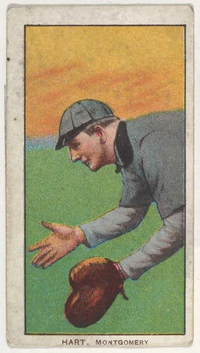 Hart, Montgomery, Southern League, from the White Border series (T206) for the American Tobacco Company