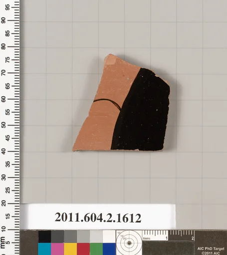 Terracotta fragment of a skyphos (deep drinking cup)