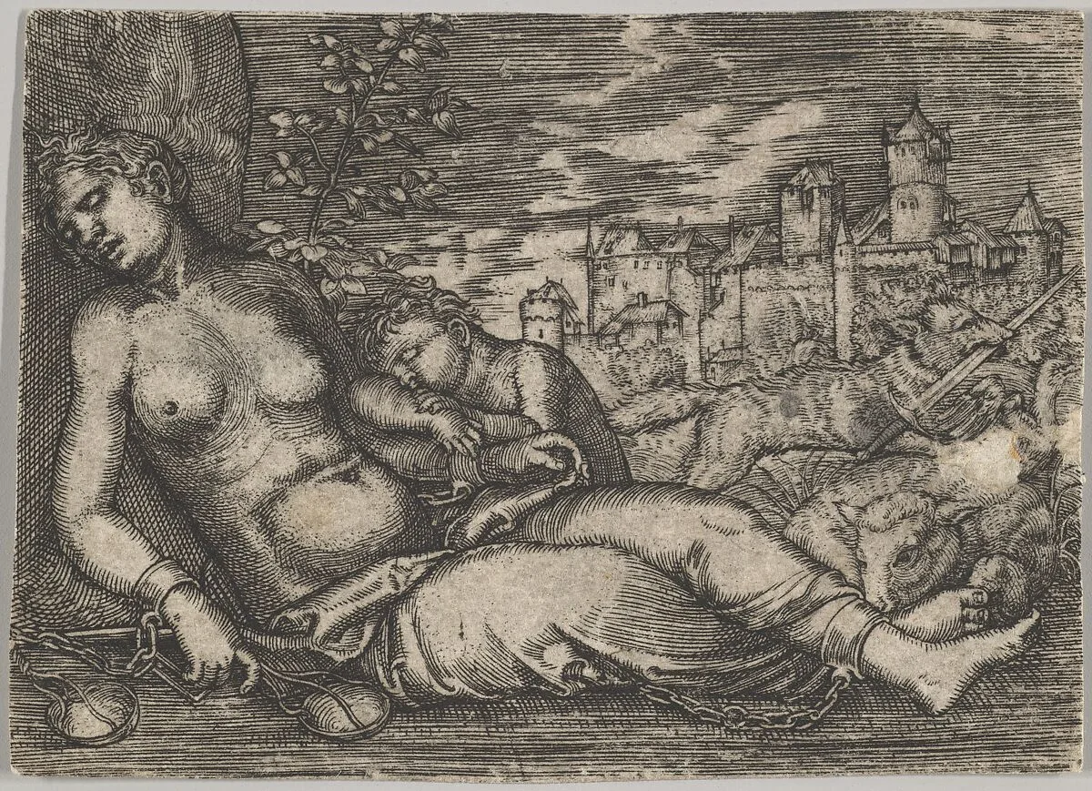 Der Welt Lauf (Sleeping Justice) (copy) — Barthel Beham