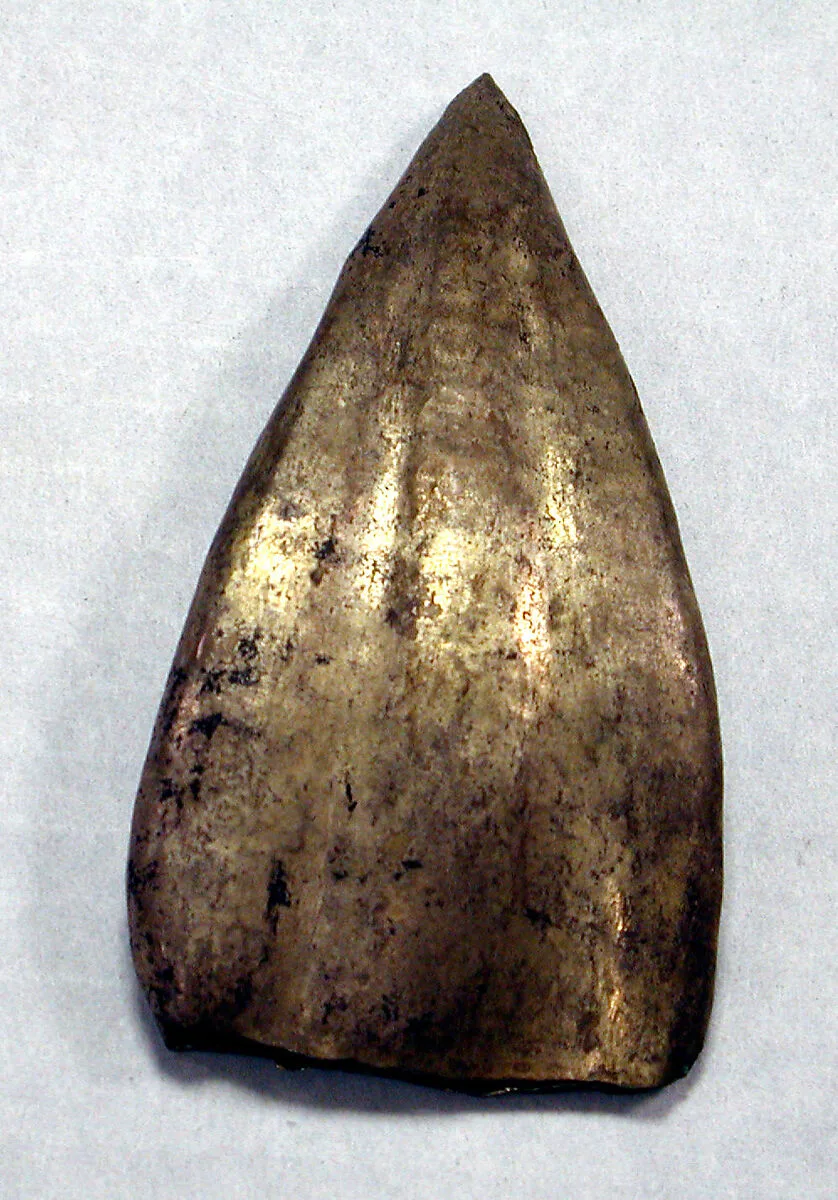 Hammered Silver Petal Ornament — Unknown