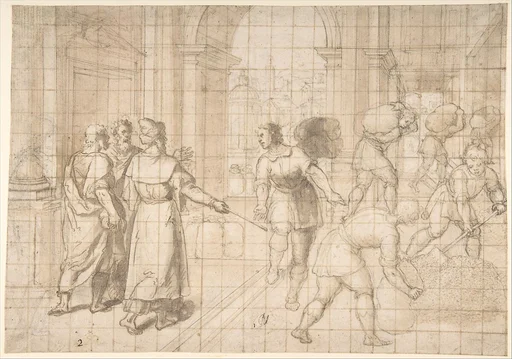 Joseph Storing Grain During the Seven Years of Plenty
