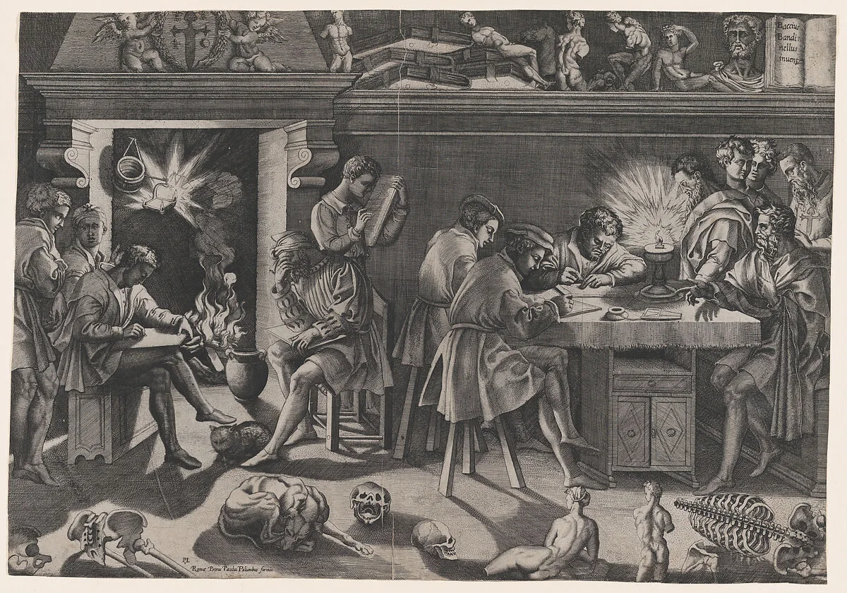 The Academy of Baccio Bandinelli — Enea Vico|Baccio Bandinelli|Pietro Paolo Palumbo