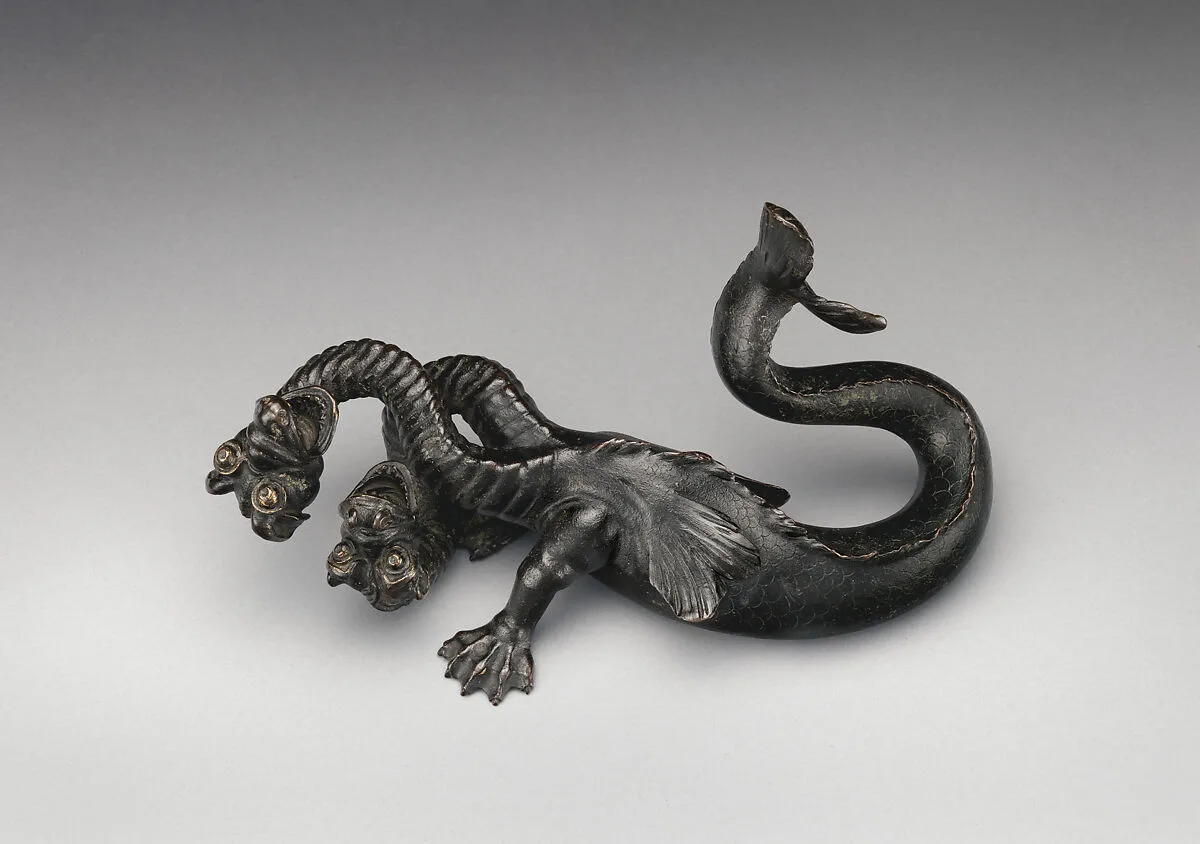 Pair of double-headed monsters — Unknown