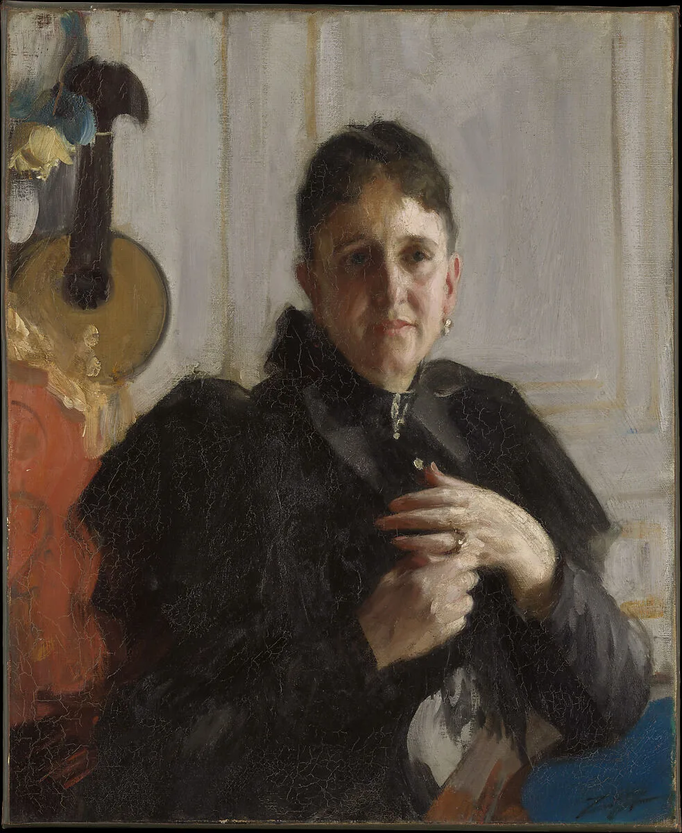 Mrs. John Crosby Brown (Mary Elizabeth Adams, 1842–1918) — Anders Zorn