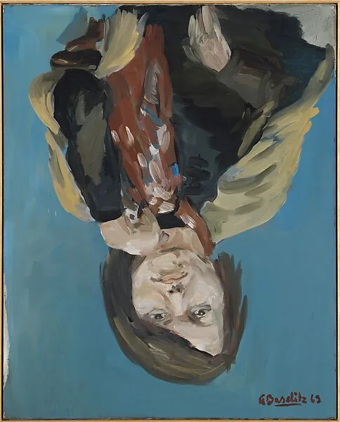 Portrait of Elke I — Georg Baselitz