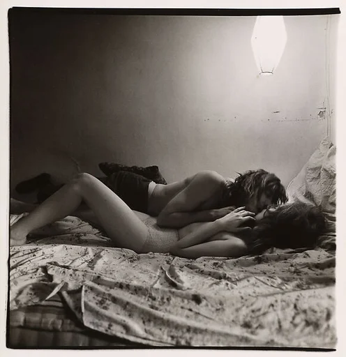 Couple in bed, N.Y.C.