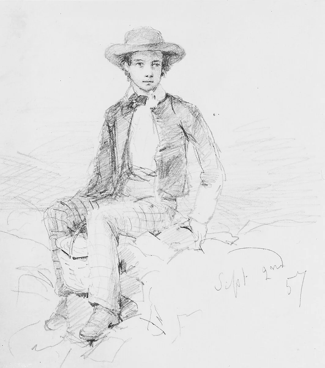 Seated Boy — Unknown