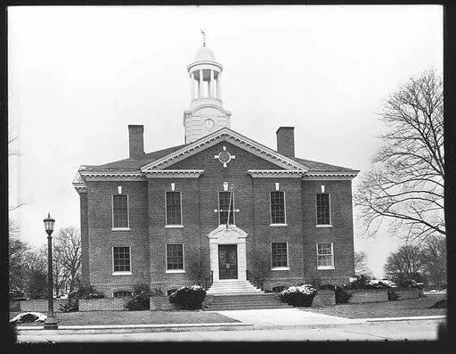 [Neoclassical Public Building with Gazebo Belltower]