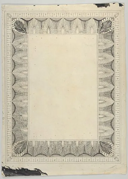 Shell Border Pattern — Théodore Roussel