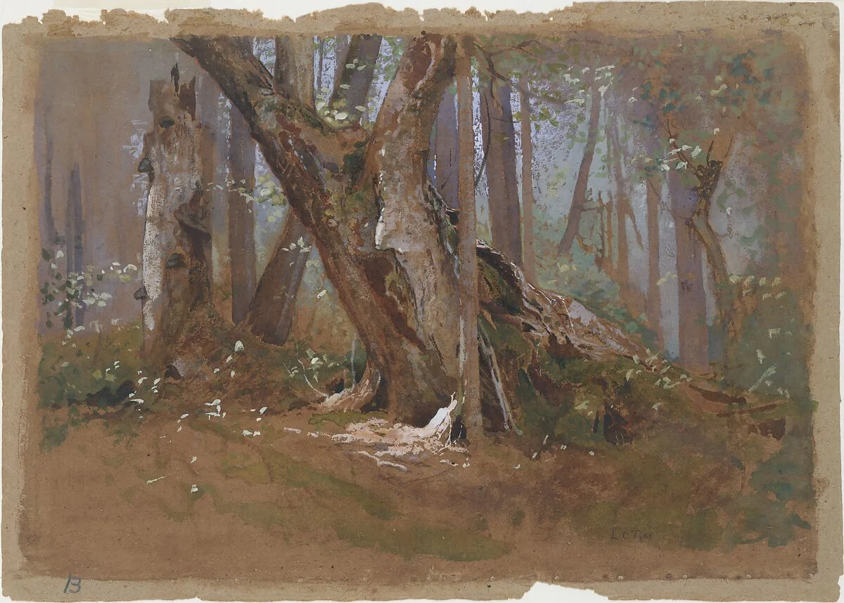 Woodland Interior — Louis C. Tiffany